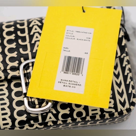 NWT Marc Jacobs the Monogram Mini J Marc Shoulder Bag - Picture 7 of 8